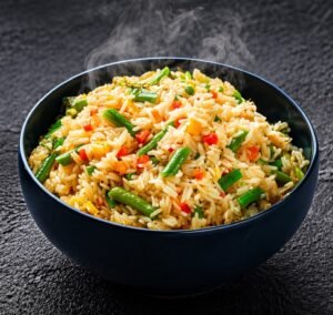 Triple Flavor Wok Fried Rice